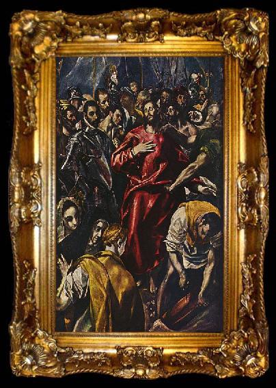 framed  El Greco Entkleidung Christi, ta009-2